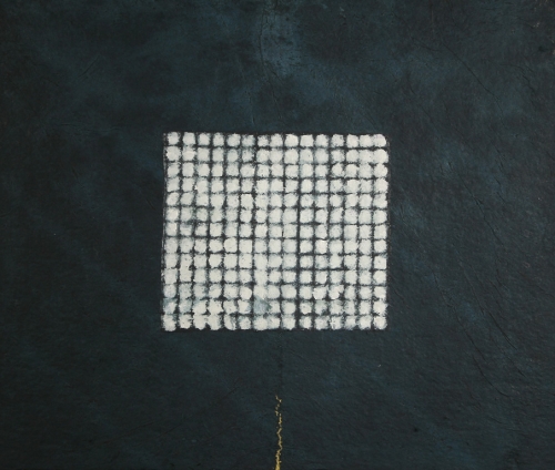 Kintsugi - 2018  - monotipo su carta su cellotex - cm 50x60 