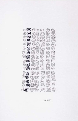 Sequence 14 - 2004 - inchiostro su carta - cm 15x23